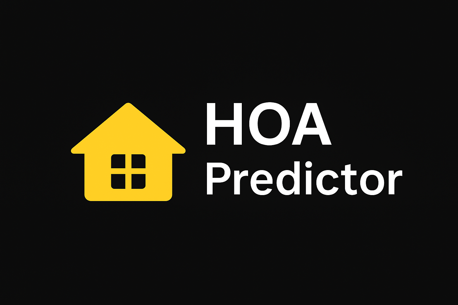 HOA Prediction Model